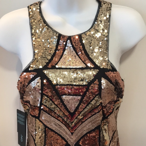 Marciano Sexy Sequin Dress. - Picture 2 of 12